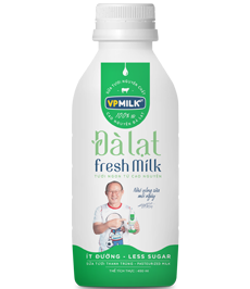 VPMilk Đà Lạt Fresh Milk - Ít Đường